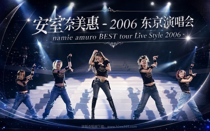 安室奈美惠 – 2006 东京演唱会 namie amuro BEST tour Live Style 2006 现场封面