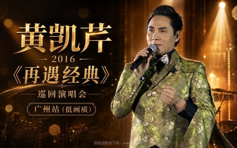 黄凯芹 – 2016 《再遇经典》巡回演唱会 广州站（低画质） 现场封面