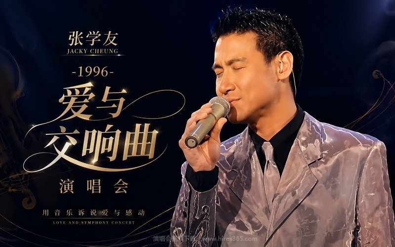 张学友 – 1996 爱与交响曲演唱会 现场封面