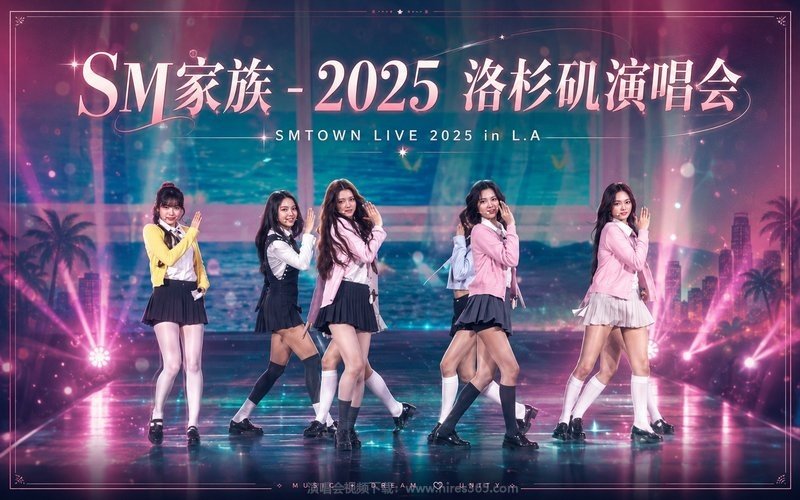 SM家族 – 2025 洛杉矶演唱会 SMTOWN LIVE 2025 in L.A 现场封面