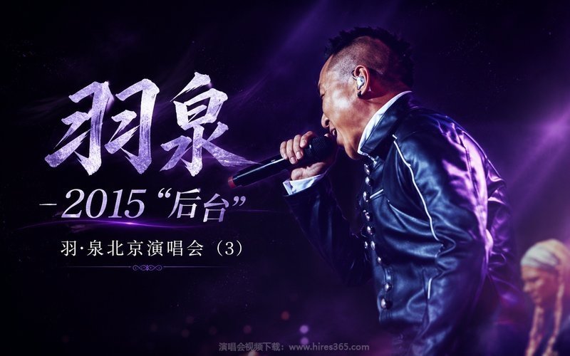 羽泉 – 2015 “后台”羽·泉北京演唱会（3） 现场封面