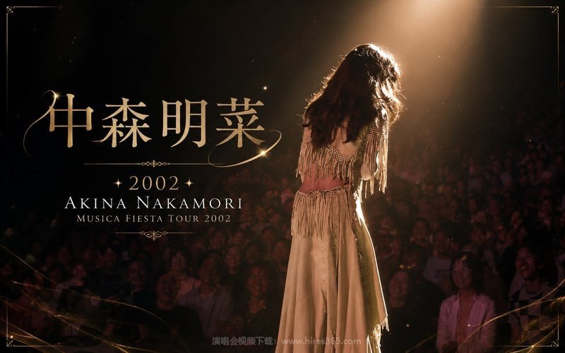 中森明菜 – 2002 AKINA NAKAMORI MUSICA FIESTA TOUR 2002 现场封面