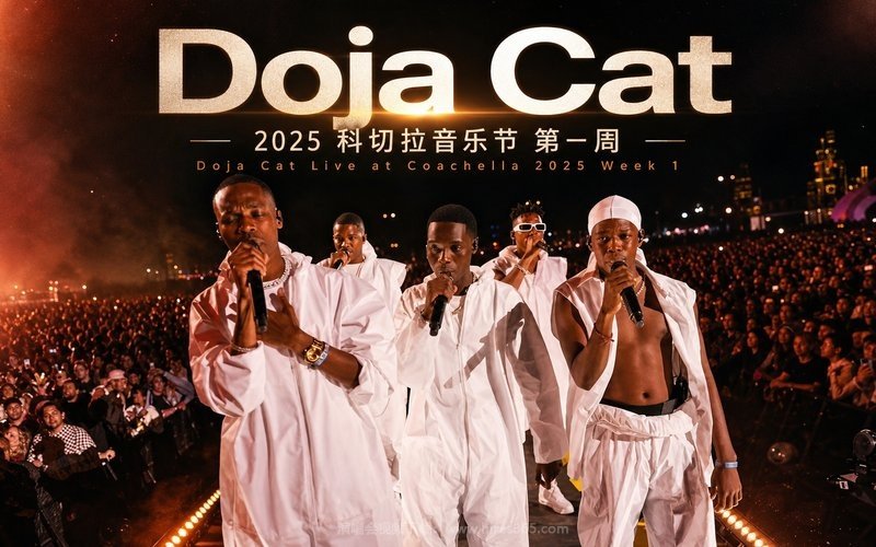 Doja Cat – 2025 科切拉音乐节 第一周 Doja Cat Live at Coachella 2025 Week 1 现场封面