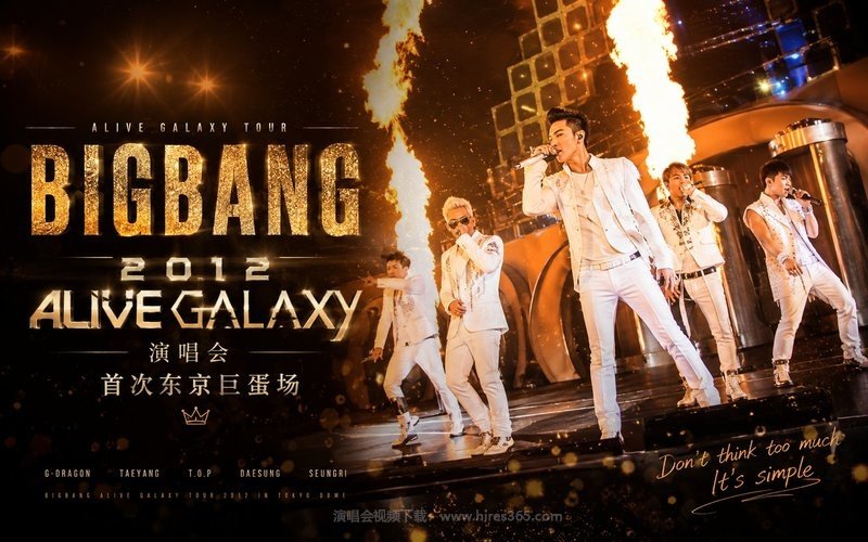 BIGBANG – 2012 YG Family Concert in Japan 现场封面