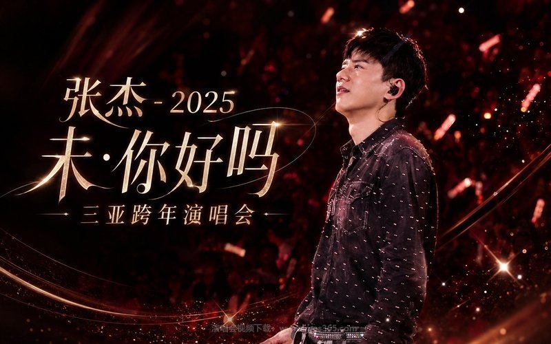 张杰 – 2025 未·你好吗 三亚跨年演唱会 现场封面