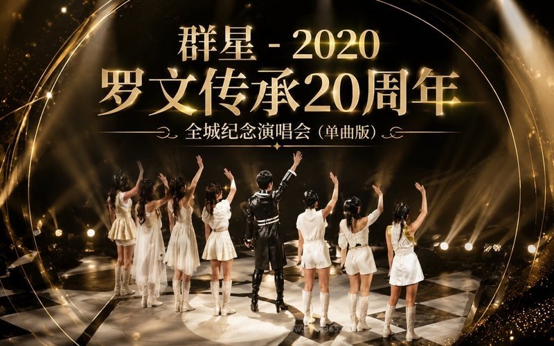 群星 – 2020 罗文传承20周年 全城纪念演唱会（单曲版） 现场封面