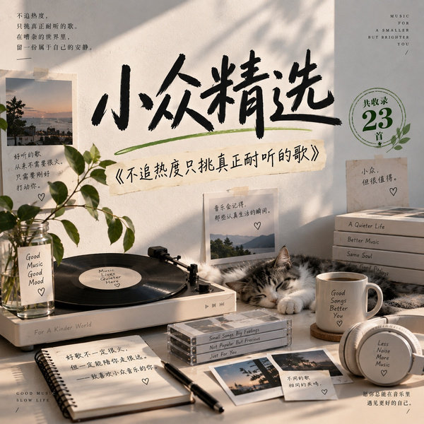 不追热度只挑真正耐听的歌