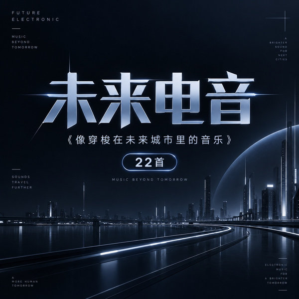 像穿梭在未来城市里的音乐