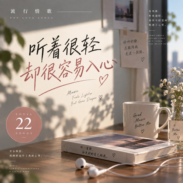 听着很轻却很容易入心