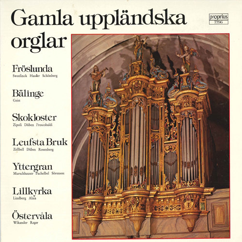 Gamla upplandska orglar 24-96