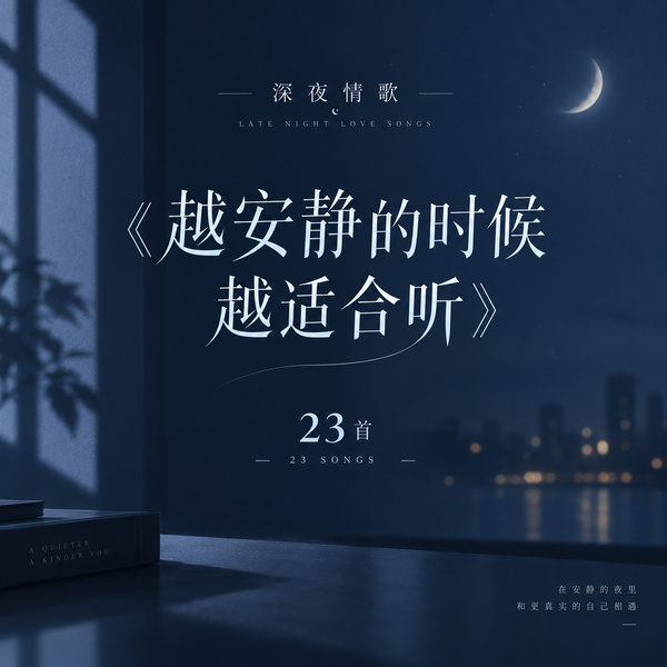 越安静的时候越适合听