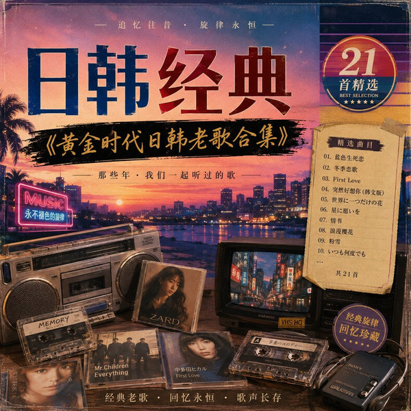 黄金时代日韩老歌合集
