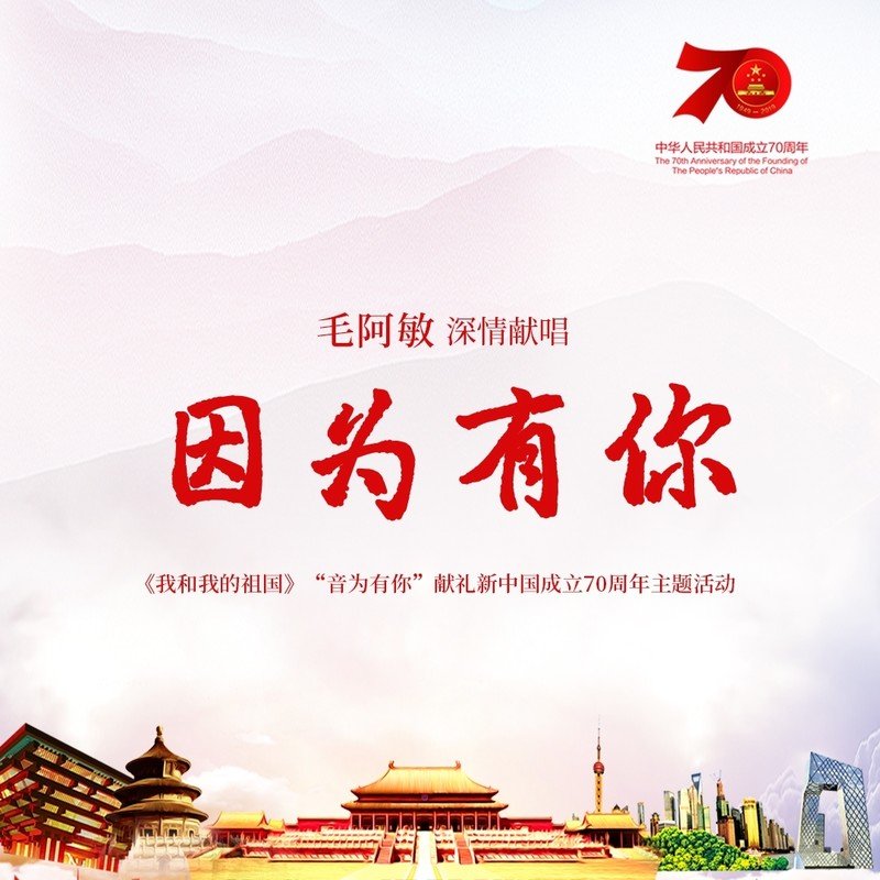 毛阿敏-《因为有你》