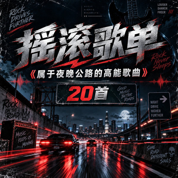 属于夜晚公路的高能歌曲
