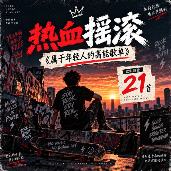 属于年轻人的高能歌单