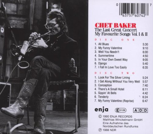 Chet Baker – The Last Great Concert (2CD)