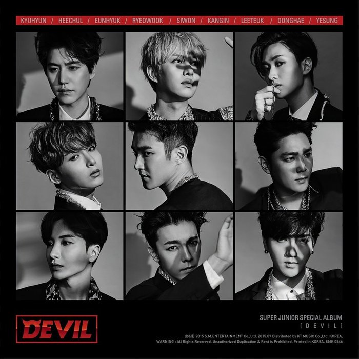 SUPER JUNIOR-《DEVIL – SUPER JUNIOR SPECIAL ALBUM》