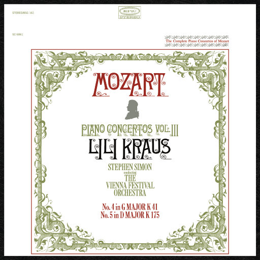 莫扎特：钢琴与管弦乐团协奏曲 Nos. 4 & 5 24-192