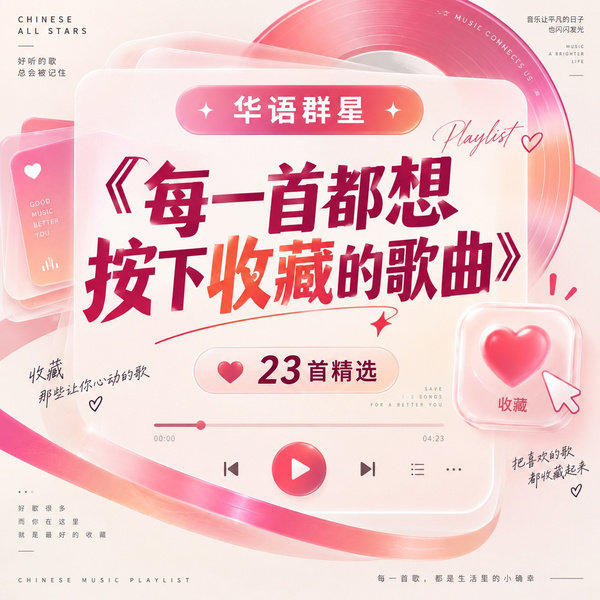 每一首都想按下收藏的歌曲
