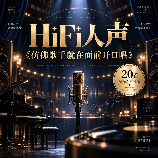 仿佛歌手就在面前开口唱
