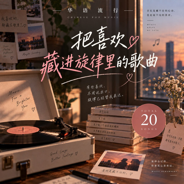 把喜欢藏进旋律里的歌曲