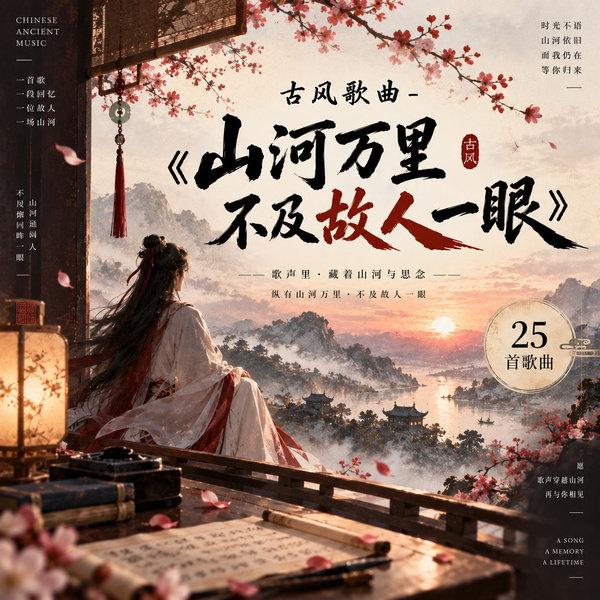 山河万里不及故人一眼