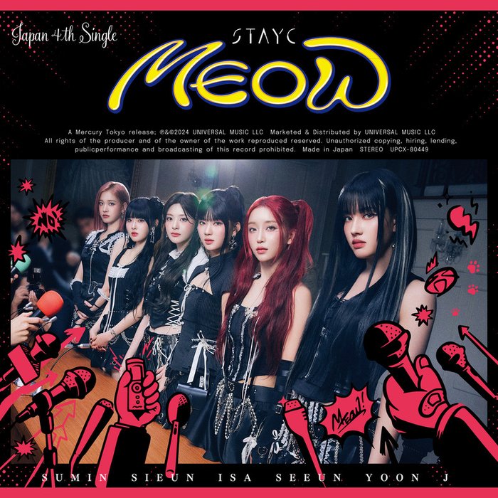 STAYC-《MEOW _ Cheeky Icy Thang (Japanese Ver_)》