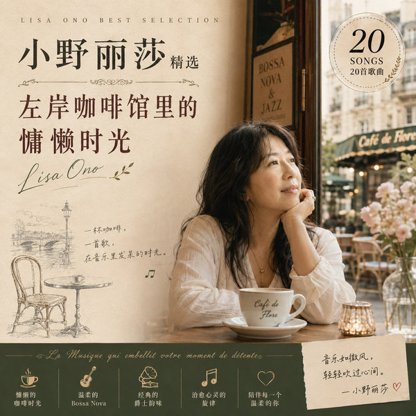 左岸咖啡馆里的慵懒时光