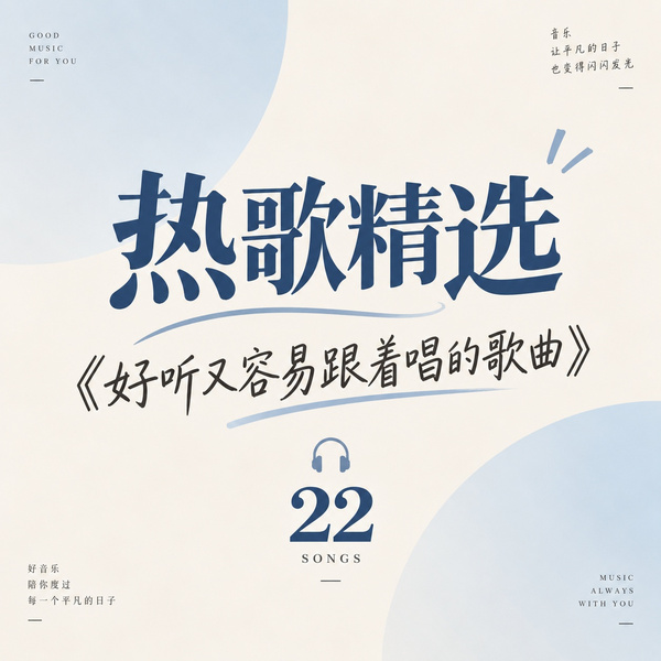 好听又容易跟着唱的歌曲