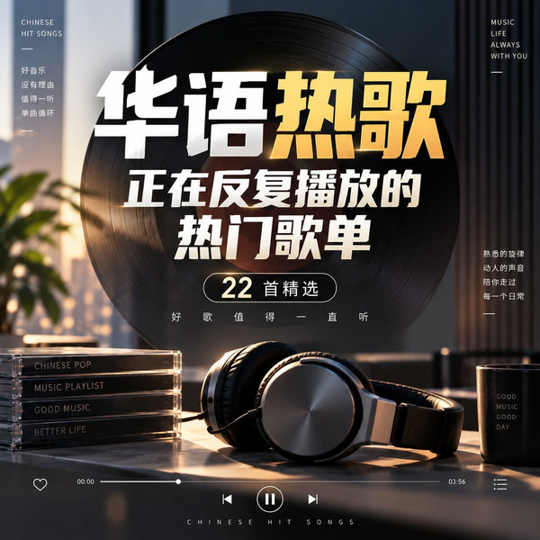 正在反复播放的热门歌单