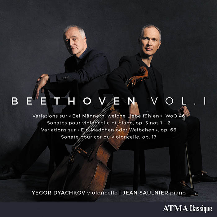 Yegor Dyachkov & Jean Saulnier – Beethoven Sonatas and Variations for Cello and Piano (2022) [Hi-Res]