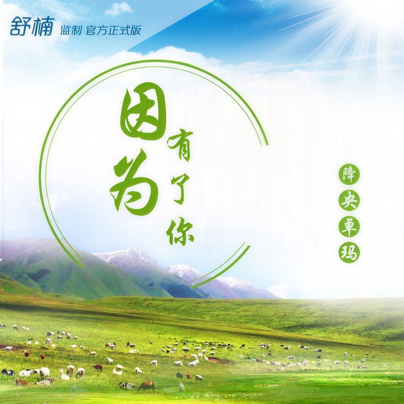 降央卓玛-《因为有了你 (舒楠监制 官方正式版)》