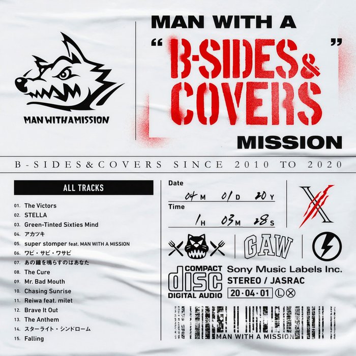 MAN WITH A MISSION-《MAN WITH A _B-SIDES & COVERS_ MISSION》