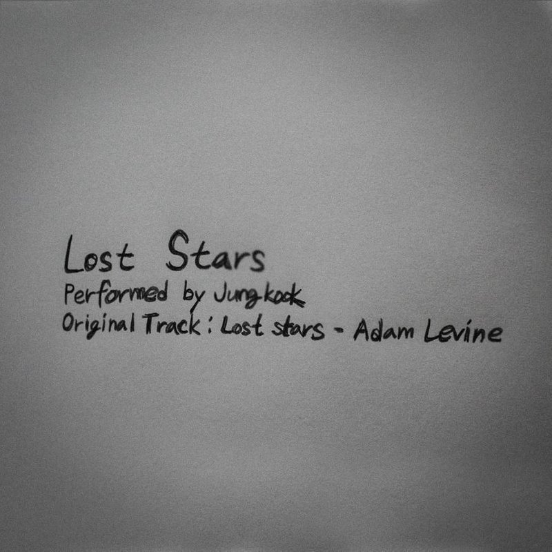 Jung Kook-《Lost Stars》