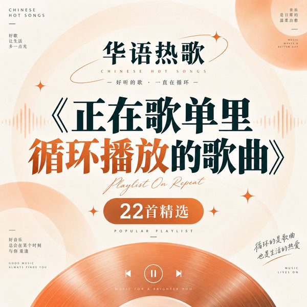 正在歌单里循环播放的歌曲