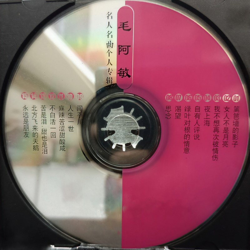 毛阿敏-《名人名曲-毛阿敏》