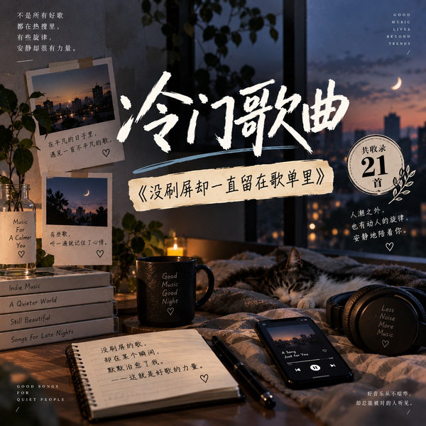 没刷屏却一直留在歌单里