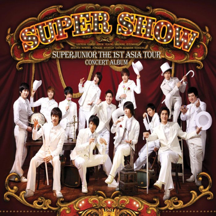 SUPER JUNIOR-《The 1st Asia Tour Concert Album ‘Super Show’ Live》