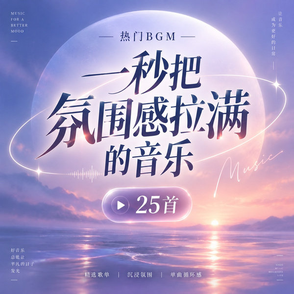 一秒把氛围感拉满的音乐