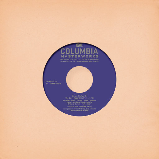 皮亚蒂戈尔斯基：早期录音 (1940 – 1945) 24-96