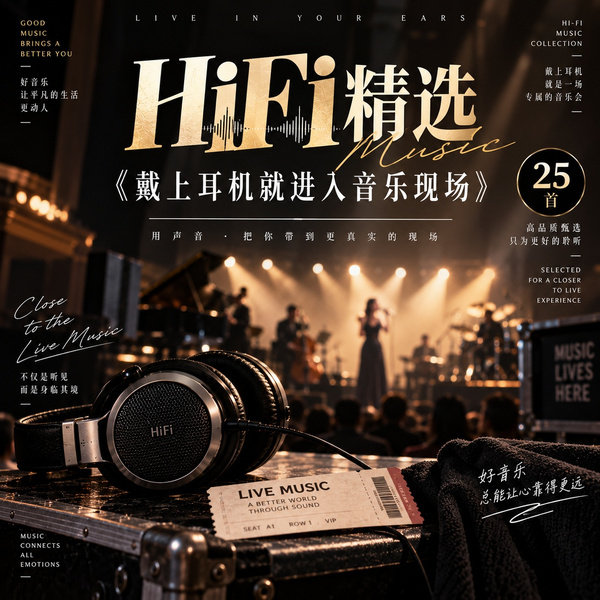 戴上耳机就进入音乐现场