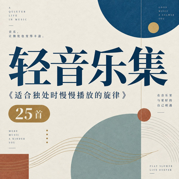 适合独处时慢慢播放的旋律