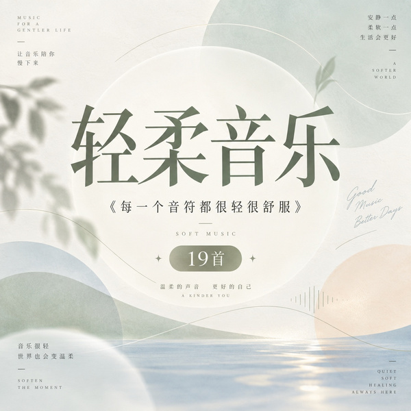 每一个音符都很轻很舒服