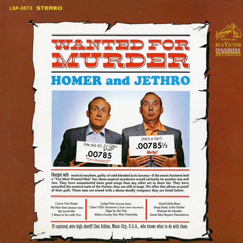 Homer & Jethro – Wanted for Murder