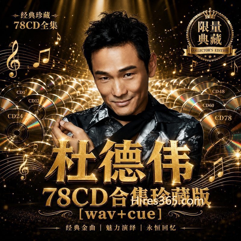 杜德伟 78CD原盘抓轨珍藏合集 [WAV+CUE]