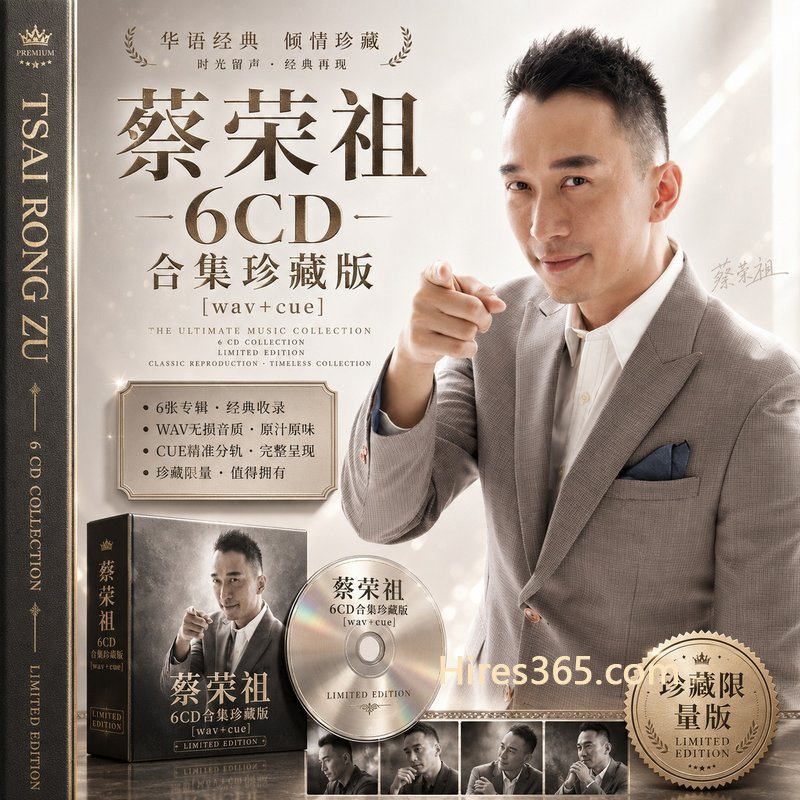 蔡荣祖 6CD原盘抓轨珍藏合集 [WAV+CUE]
