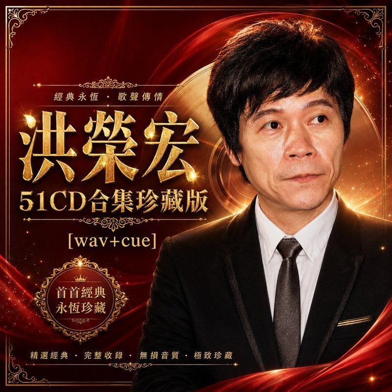 洪荣宏 51CD原盘抓轨珍藏合集 [WAV+CUE]