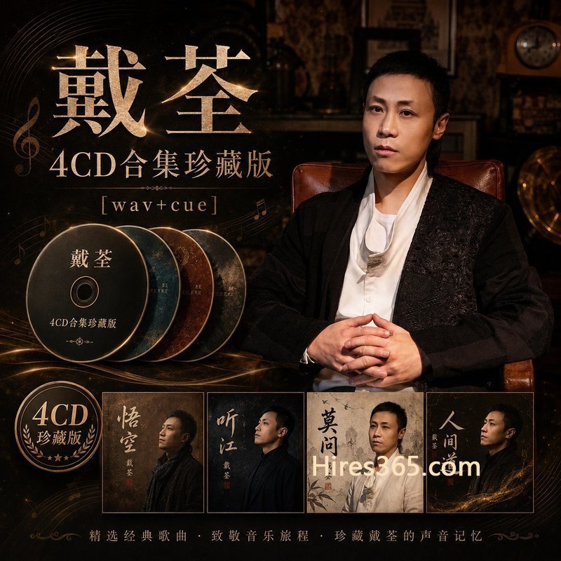 戴荃 4CD原盘抓轨珍藏合集 [WAV+CUE]