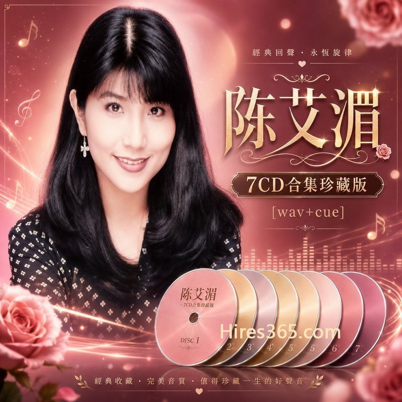 陈艾湄 7CD原盘抓轨珍藏合集 [WAV+CUE]