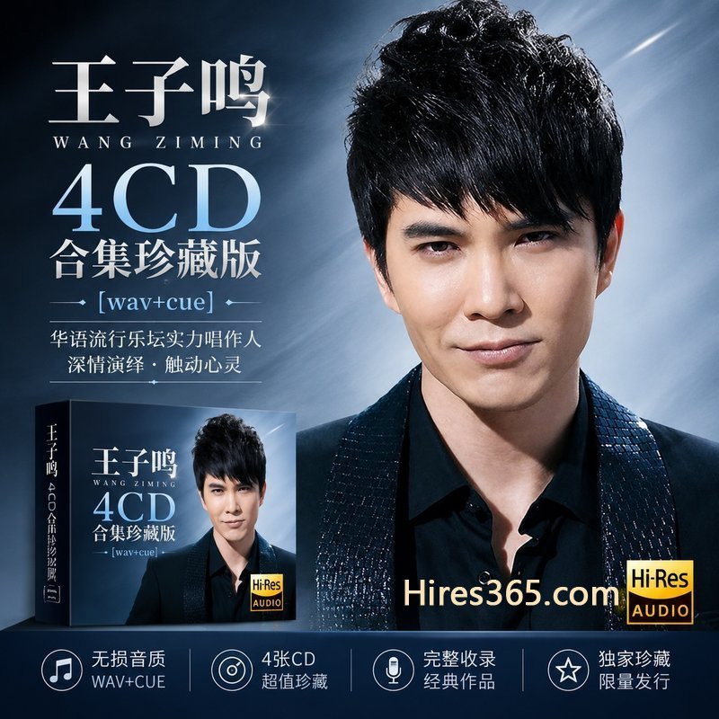 王子鸣 4CD原盘抓轨珍藏合集 [WAV+CUE]